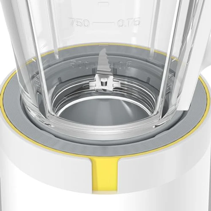 BEKO Standmixer, Leistung 600 Watt, 1,75 l Glasschüssel, 4 Edelstahlklingen, weiß – Bild 3