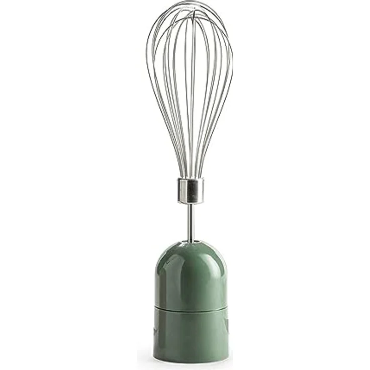 Tognana Iridea Handmixer, 3-in-1 mit Beater Whisk, 600 ml Tumbler und 500 ml Chopper, Salbeigrün – Bild 3