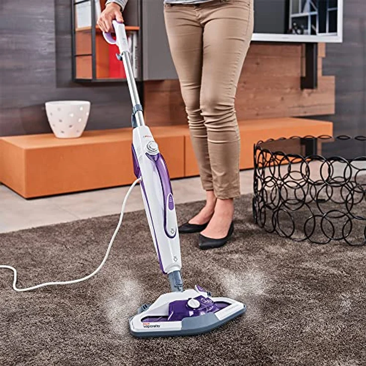 Polti Vaporetto SV440_Double PTEU0274 Dampfbesen mit doppelter Funktion: tragbarer Dampfreiniger und Bodendüse Vaporforce, 15in1, tötet und beseitigt 99,9% der Viren, Keime und Bakterien, 1500W, 0.3L – Bild 5