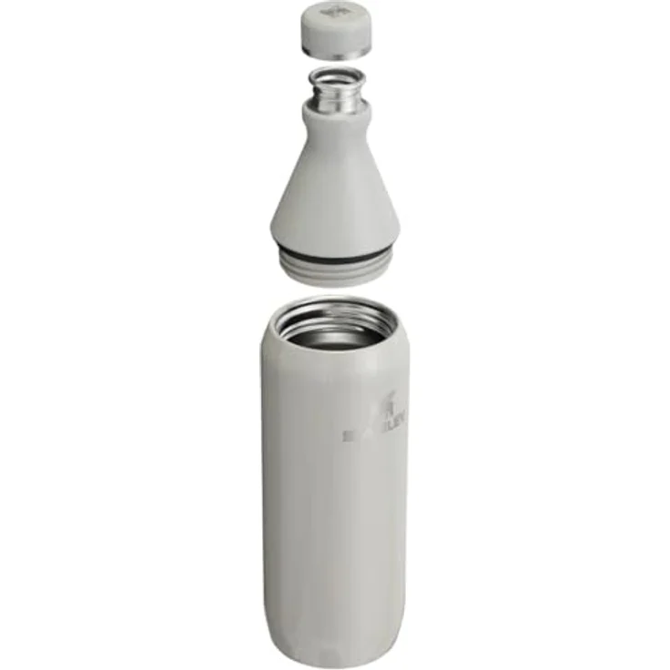 Stanley 1913 All Day Slim Bottle, doppelwandige Vakuumisolierte Trinkflasche aus 90 % recyceltem Edelstahl, spülmaschinenfest – Bild 3