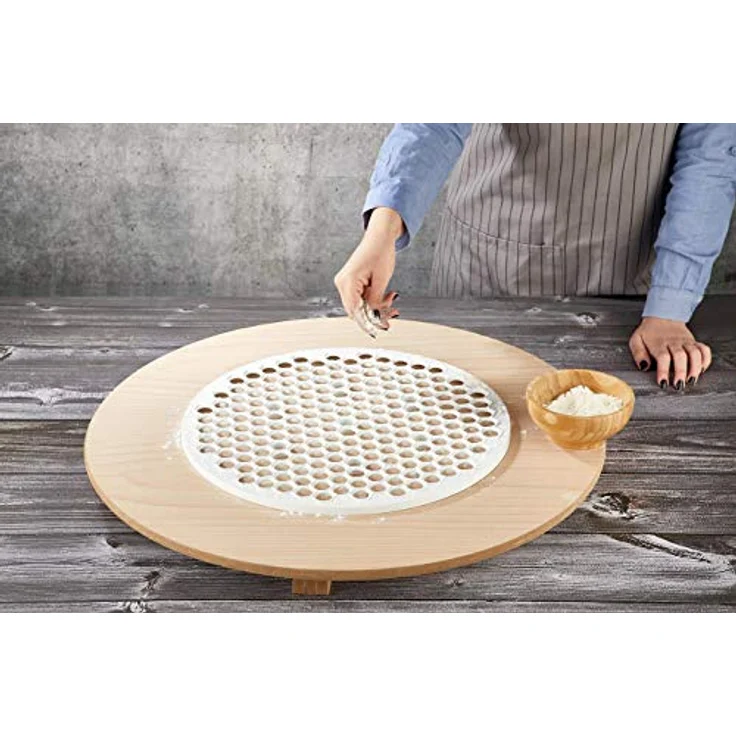 Vip Ahmet Ravioli Teigtaschen Form VP-077, Teigwerkzeug mit 200 Löchern, spülmaschinengeeignet, 40 cm – Bild 9