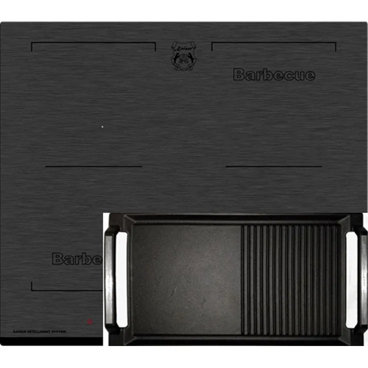 Kaiser Küchengeräte Induktions-Kochfeld KCT 6700 FI, 60 cm Glaskeramik mit Facetten, Autark, Power Booster und Grillplatte