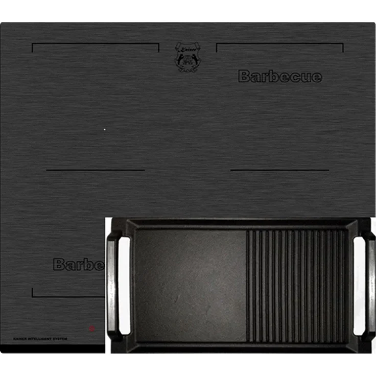 Kaiser Küchengeräte Induktions-Kochfeld KCT 6700 FI, 60 cm Glaskeramik mit Facetten, Autark, Power Booster und Grillplatte