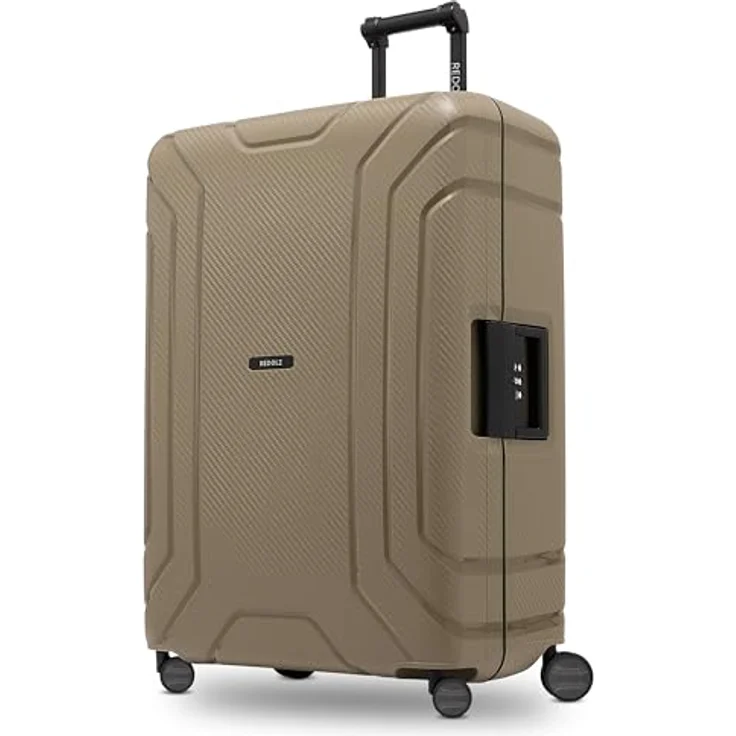 REDOLZ Hartschalen Check-in Koffer ohne Reißverschluss | 3-Punkt-Verschluss-System | Großer XL Trolley 53 x 28 x 75 cm aus hochwertigem Polypropylen Material | 4-Rollen & TSA-Schloss (Essentials 15) – Bild 1