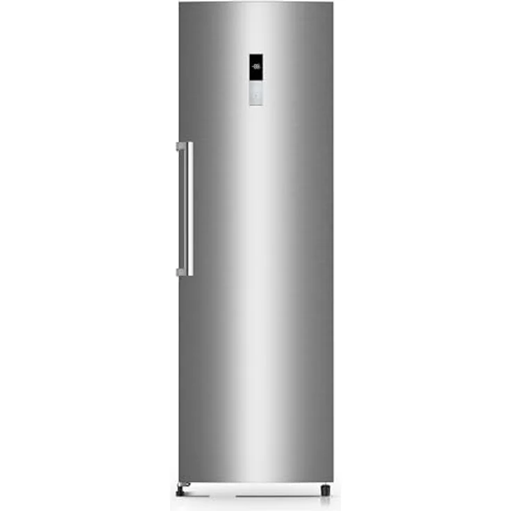 SCHOEPF GS282DIX Gefrierschrank 185 cm, Edelstahl, 282 L, No-Frost Technologie, leiser Betrieb mit 38 dB, energieeffizient 199 kWh/Jahr, Schnellgefrierfunktion – Bild 1