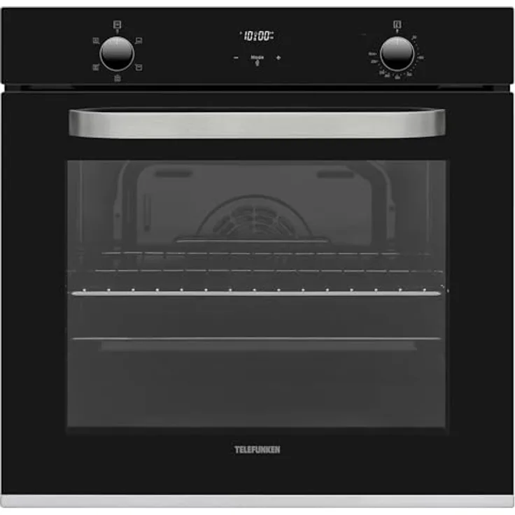 Telefunken Einbaubackofen B-OV-75-A-I, autark mit 73 Liter Volumen, Edelstahl - Preisvergleich