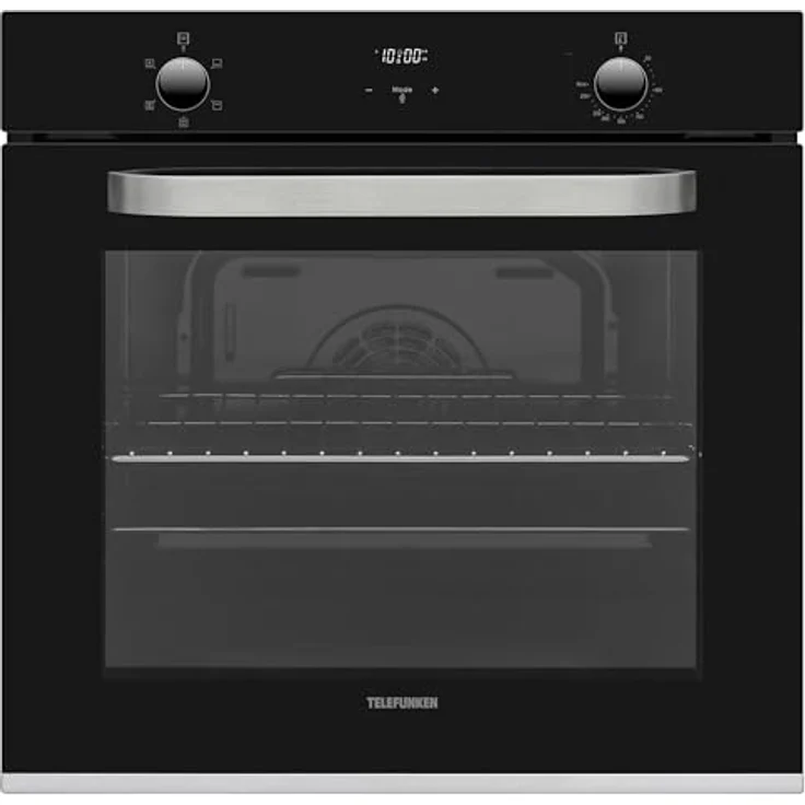 Telefunken Einbaubackofen B-OV-75-A-I, autark mit 73 Liter Volumen, Edelstahl - Preisvergleich – Bild 1