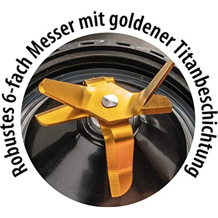 Caso 3619 B 1800 Power Blender Standmixer, 1800W, 1,7L, Puls-Funktion, 6 Edelstahlmesser, Icecrush-Funktion, Smoothie-Funktion, Edelstahl – Bild 3