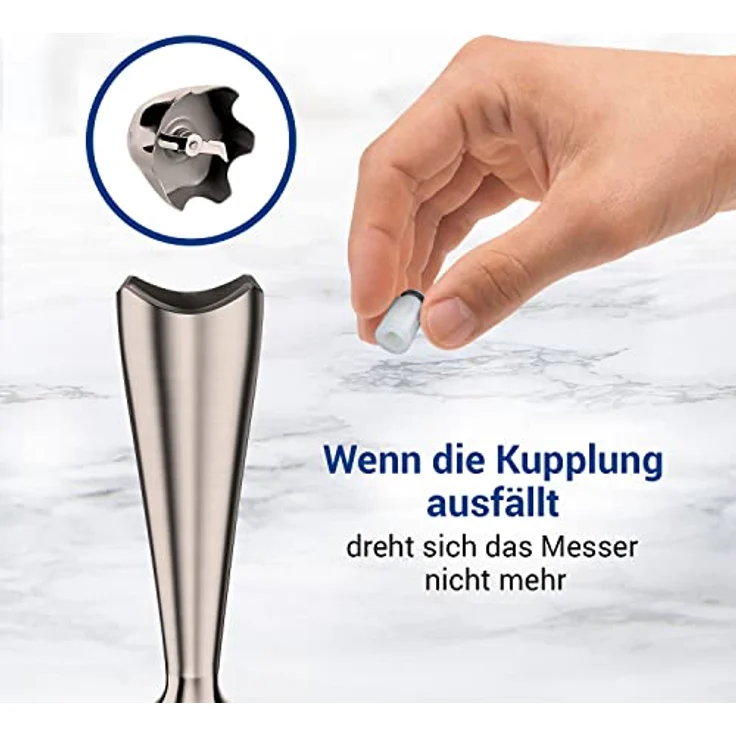 VIOKS Kupplung für Stabmixer Braun Ersatz für Braun 67050811 / Plastikkupplung für Mixer - Braun Stabmixer Edelstahl, Mixer Braun Multiquick 7 – Bild 5
