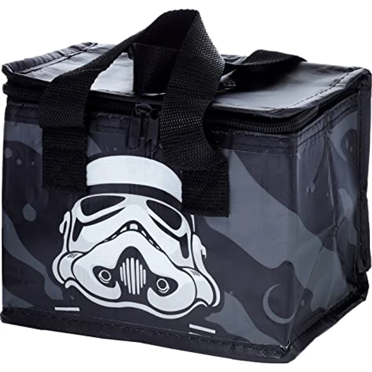 Puckator The Original Stormtrooper schwarz recycelte Plastikflasche RPET wiederverwendbare Kühltasche Lunch Box – Bild 2