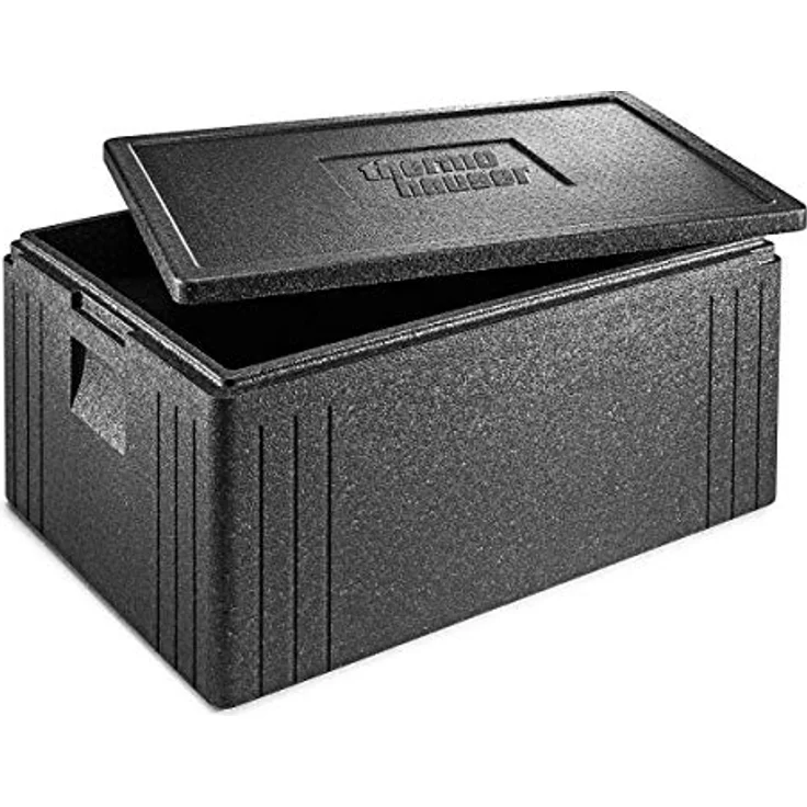 thermohauser EPP-Thermobox Universal Eco Line inklusive Deckel - 80 Liter Volumen - 68,5 x 48,5 x 36 cm - Basis-Modell für Bäcker & Konditor – Bild 2