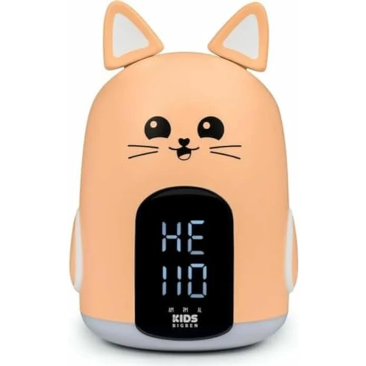 BIGBEN Wecker Lachs Katze, mehrfarbig, 17,4 x 27,2 x 14,6 cm, Referenz S7192807 – Bild 1