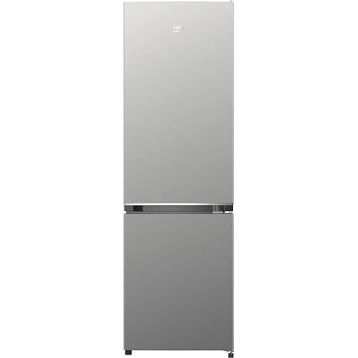 Beko B3RCSO255XB Kühl-Gefrier-Kombination, freistehend, Edelstahl, 250 l Gesamtinhalt, Energieeffizienzklasse D, 39 dB(A) Geräuschpegel – Bild 1