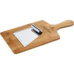 ZASSENHAUS Schneidebrett Spätzlebrett Bambus 34 x 16 x 0,9 cm, Bambus - Preisvergleich