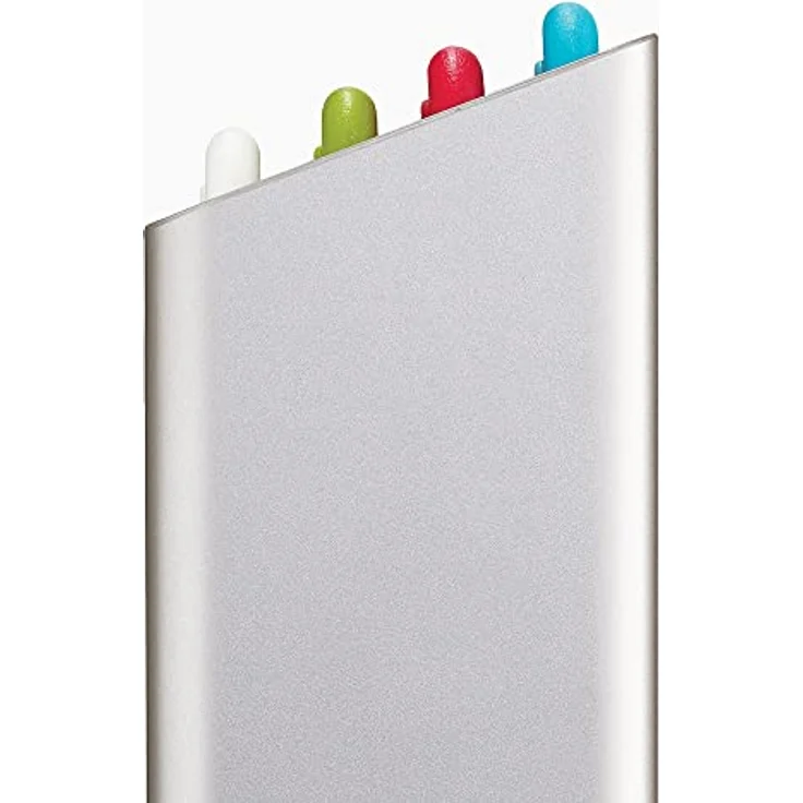 Joseph Joseph 60187 Folio 4-teiliges Set farblich gekennzeichneter Schneidebretter mit Aufsteller (Normal) -Silber, Plastic – Bild 5