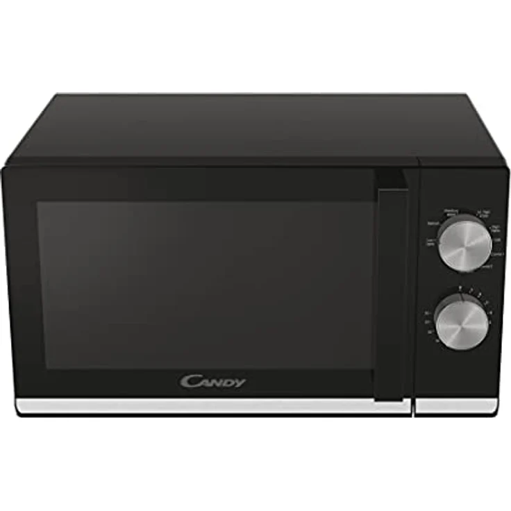 Candy Mikrowelle / 700 Watt/Grill 900 Watt / 20 Liter/Grilleinsatz/Schwarz/Modell: CMG20TNMB, 26,2x45,2x36cm – Bild 1