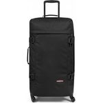EASTPAK TRANS4 L Koffer, 80 L, schwarz - 360°-Rollsystem, Zweistöckiges Fach mit Reißverschluss, Kompressionsgurte