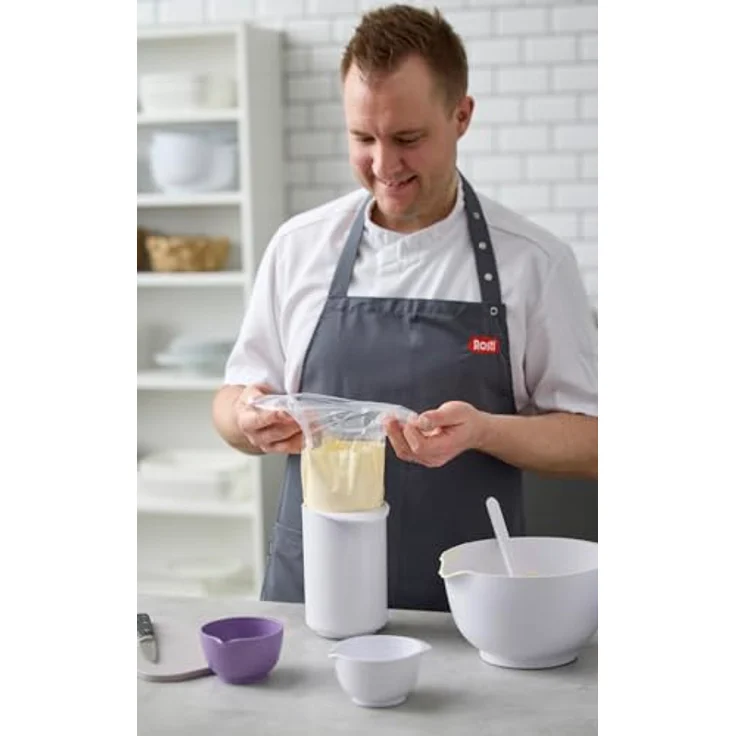 Rosti Classic Rührbecher 1,25 Liter, Rührschüssel & Mixbecher, Weiß, Geeignet für Spülmaschine, Mikrowelle und Gefrierschrank – Bild 5