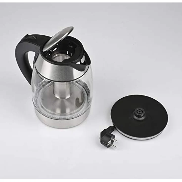 G3Ferrari g1006600 Wasserkocher und Teekanne aus Glas, Stahl – Bild 6