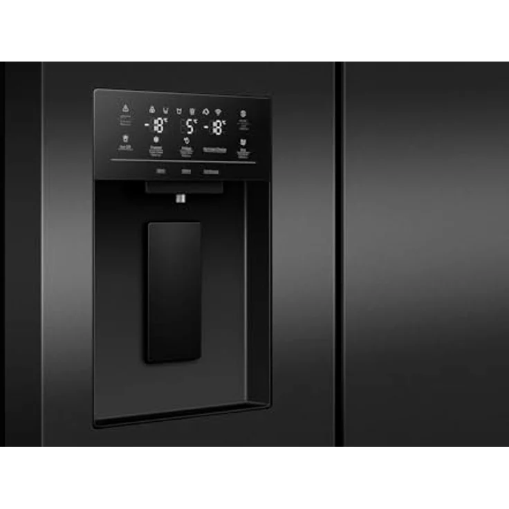 Hisense RQ5P470SYFD, French Door Kühl-Gefrier-Kombination mit 304 l Kühl- und 179 l Gefriervolumen, Schwarz, No Frost-Funktion, Schnellgefrier-Modus und LED-Innenbeleuchtung – Bild 11