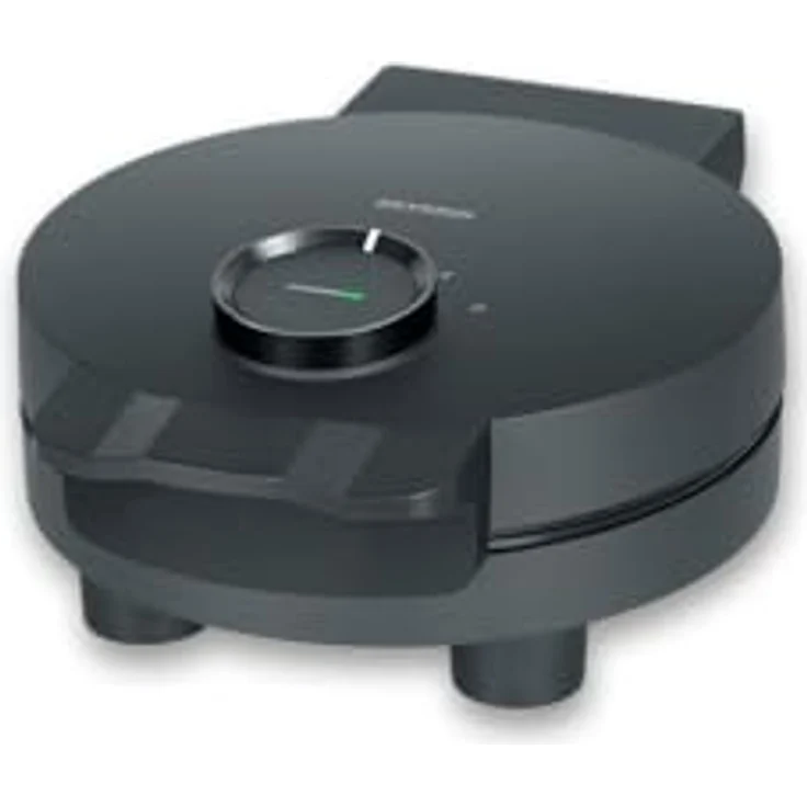 SEVERIN Waffeleisen Black Line WA 2116, 1.000 W, PFAS-freie Beschichtung, kompaktes Design, schwarz – Bild 3