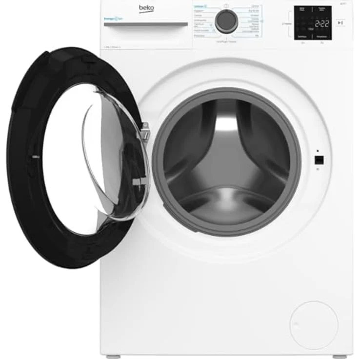 Beko BMWU3941A, Frontlader Waschmaschine mit 9 kg Fassungsvermögen, 1400 U/min und EnergySpin-Technologie, Weiß – Bild 2