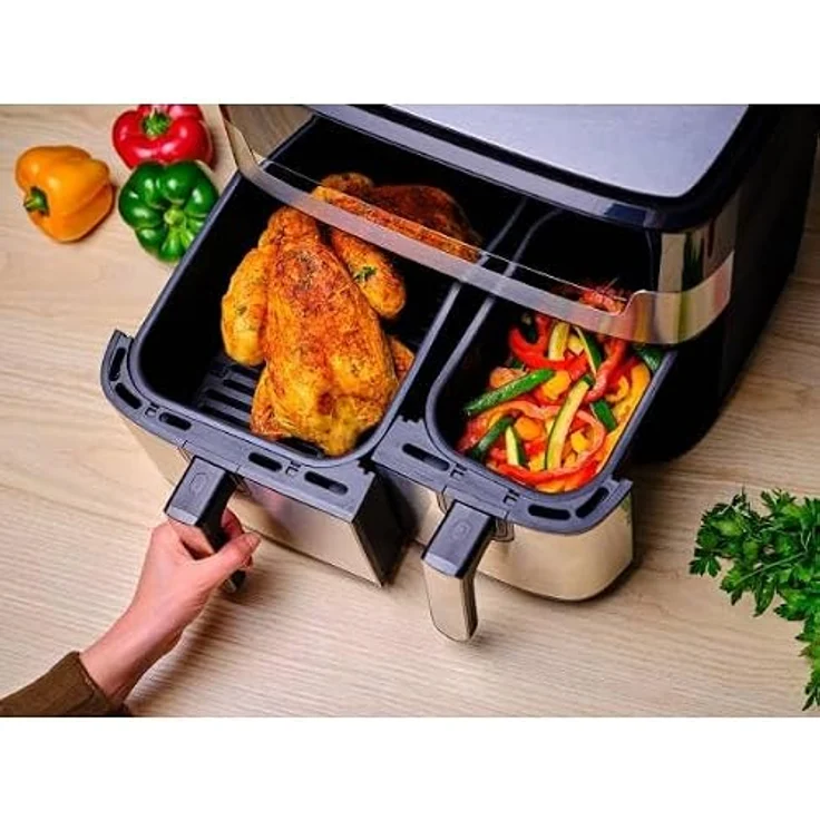 Moulinex Dual Easy Braten & Grillen YY5233FB, Fritteuse mit Brat- und Grillfunktion – Bild 6