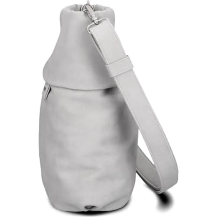 Zwei Mademoiselle.M Schultertasche, 31 cm, elegante Umhängetasche aus widerstandsfähigem Polyurethan mit Reißverschlussfach und abnehmbaren Trageriemen – Bild 8