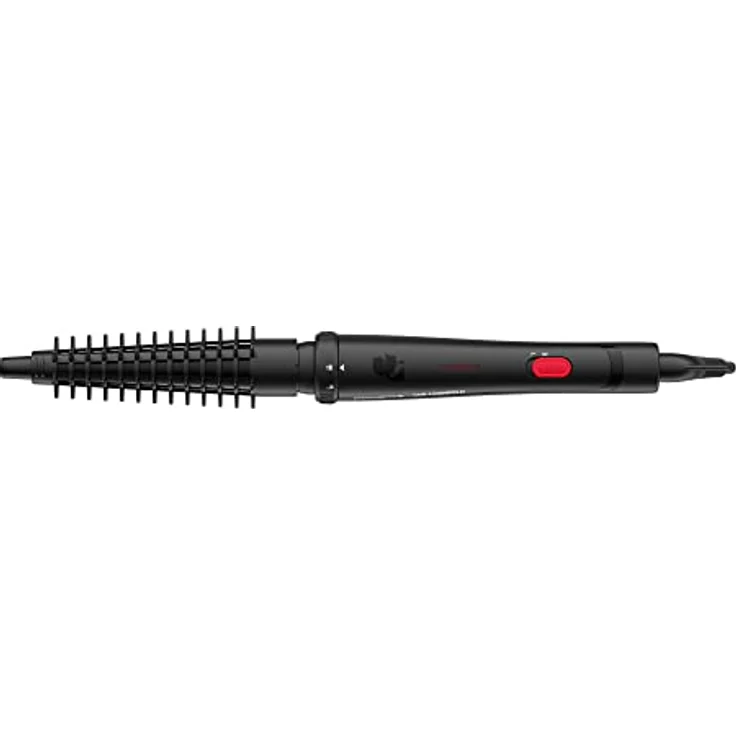 Rowenta x Karl Lagerfeld CF422L Infinite Looks 9-in-1 Multistyler | Haarglätter, Kreppeisen, Lockenstab | Keramikbeschichtung | zusätzlicher Glanz | konstante 190°C | kühle Spitze | Schwarz/Rot – Bild 3