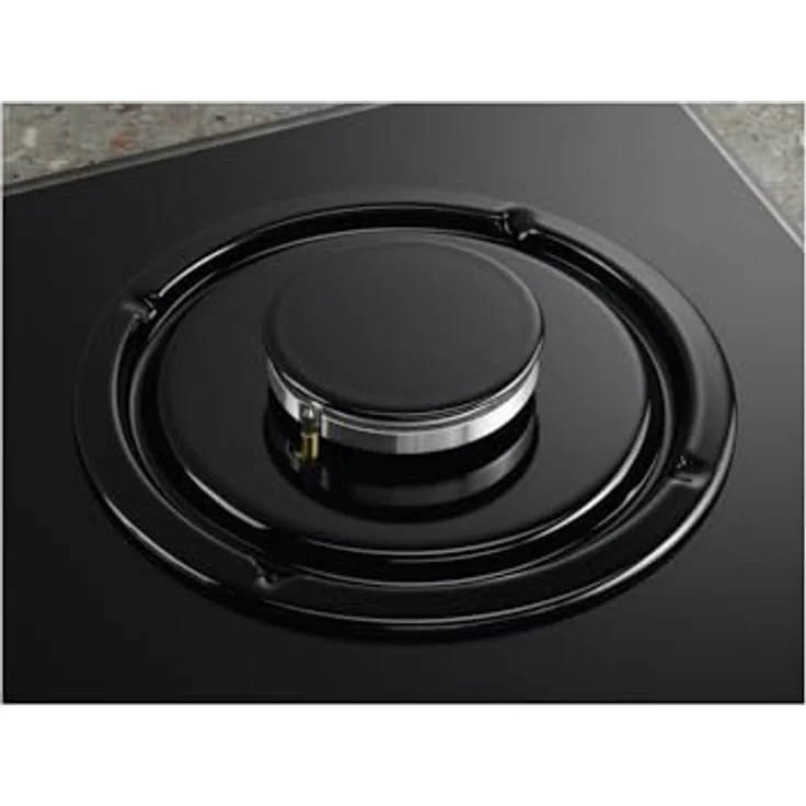 Electrolux Gaskochfeld Gas on Glass 60 cm schwarz mit Sicurgas-Sicherheit – Bild 4