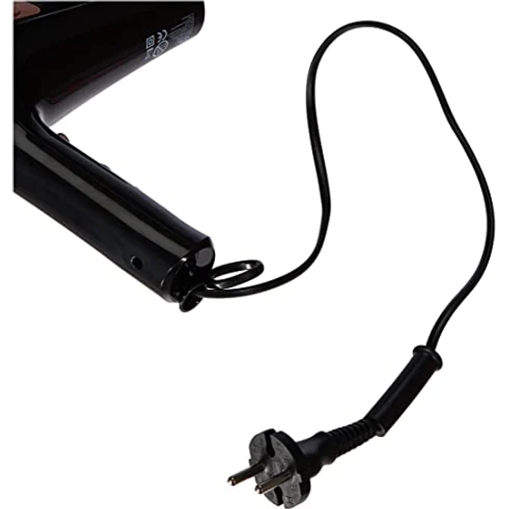 Elta Power mit Kabeleinzug 2200W schwarz gold Haare Styling zum schnellen Trocknen der Haare, mehr Volumen oder Schwung – Bild 6