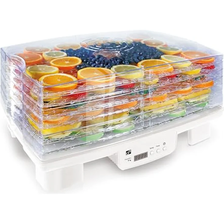 G21 Fruit and berry dryer G21 Paradiso white 60081186, Dörrautomat, Weiss – Bild 1