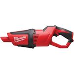 Milwaukee M12 HV Akku-Handstaubsauger 12Volt, 934 l-min, Gewicht nur 1,2 kg, 0-Version (ohne Akku-Ladegerät)