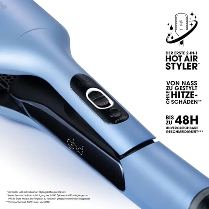 ghd Xmas 25 Duet Style, Glätteisen in limitierter Eisblau Auflage – Bild 4