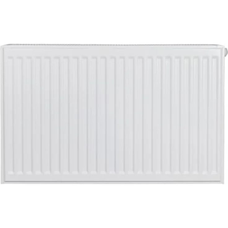 Belrad Universalheizkörper T33, Kompakt Ventilheizkörper 6 Anschlüsse, 400x800 mm, 1369 W, Reinweiß – Bild 4