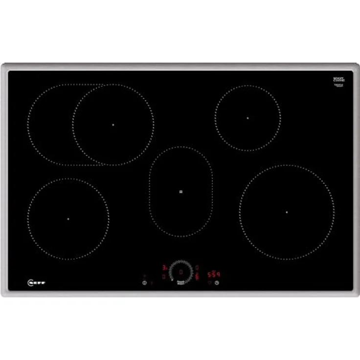 Neff BX18IB Set Backofen B1DCA0AK0 + Induktionskochfeld T58SHF1L0, Schwarz, 71 l Nutzinhalt, 5 Beheizungsarten, Twist Touch®-Steuerung, 4 Kochzonen – Bild 7