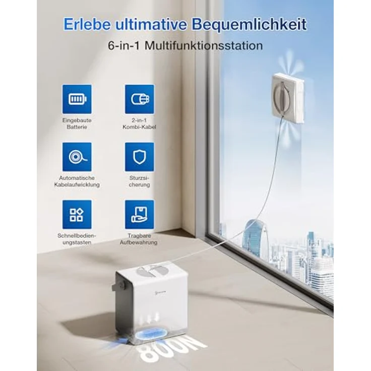 ECOVACS Fensterputzroboter WINBOT W2 PRO OMNI – Bild 4