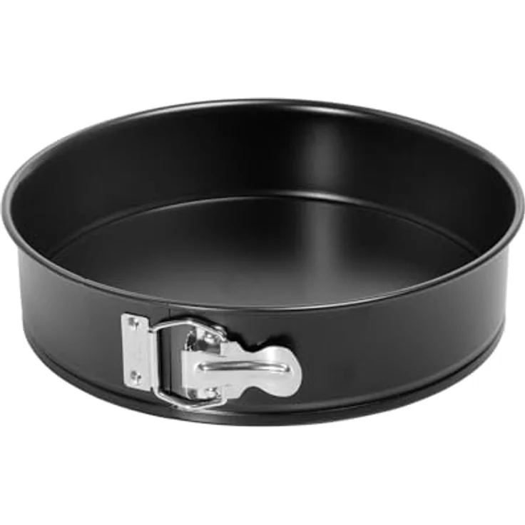 Kaiser Classic Springform, mit Flachboden, Ø 30 cm, runde Backform, auslaufsicher, antihaftbeschichtet, schwarz – Bild 2