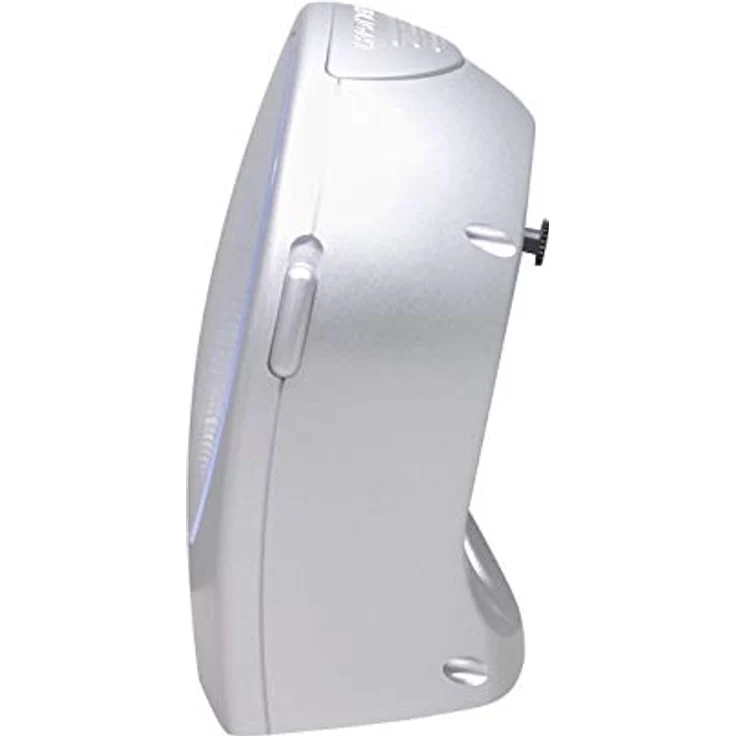 Technoline Funkwecker WT 753, analog mit Snooze-Funktion, Kunststoff, Silber – Bild 4