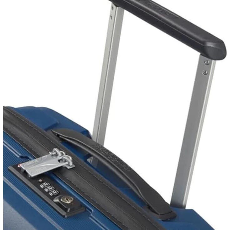 American Tourister® Hartschalen-Trolley Airconic 77, Leichtgewicht mit 4 Rollen und TSA-Zahlenschloss, Blau – Bild 3