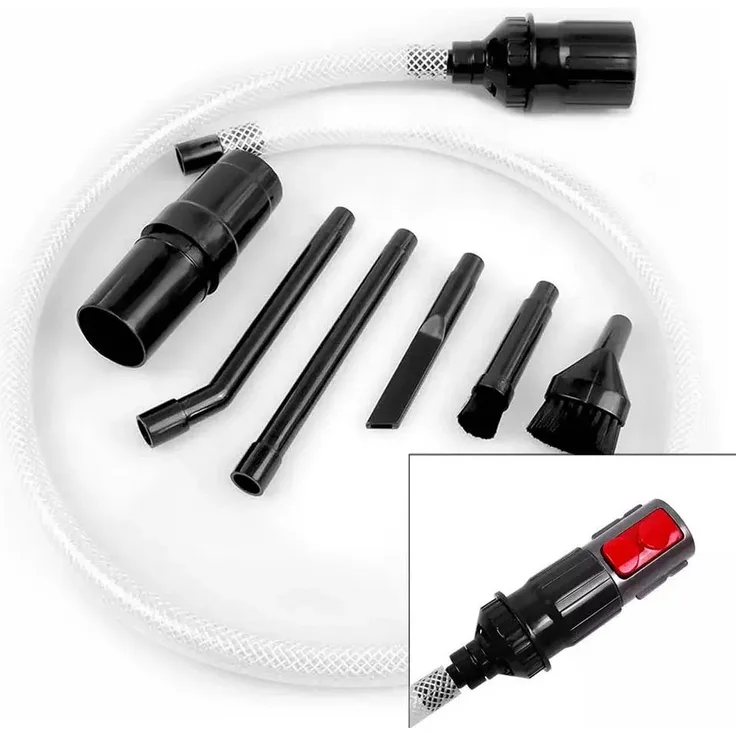 PRIMEBAG Mini-Düsen-Set für Dyson V7 V8 V10 V11 V12 SV10 SV11, 8-teiliges Staubsauger-Zubehör für enge Stellen und feine Reinigung