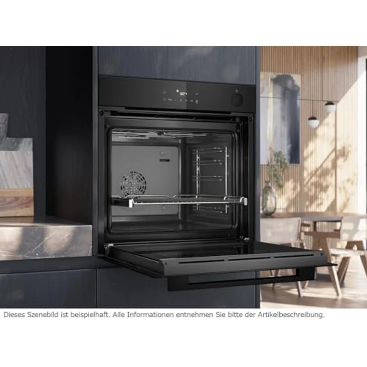 Siemens iQ300 HR232GEB3 Einbaubackofen groß mit Dampfgaren, AutoClean, 71 L, A+, 30-275 °C – Bild 5