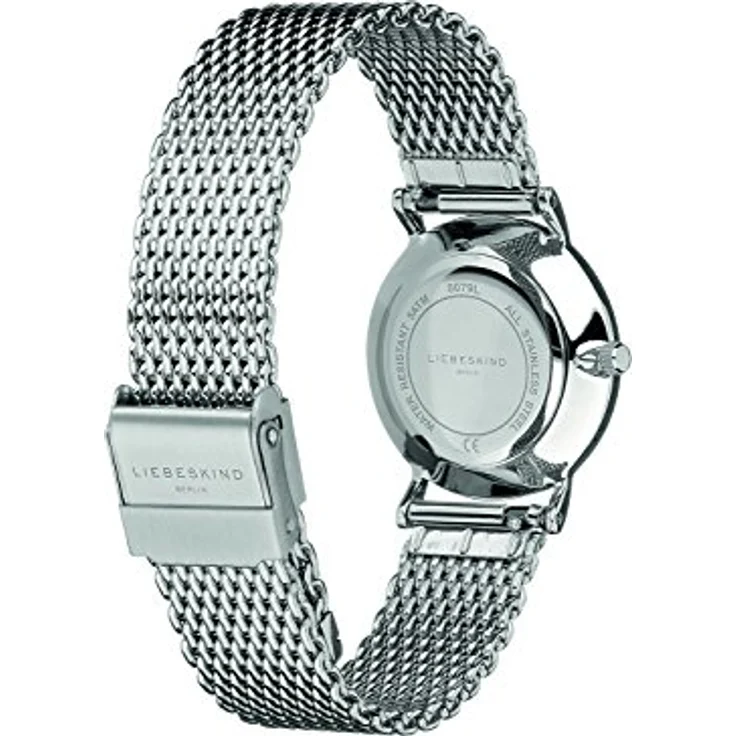 Liebeskind Berlin Damen Analog Quarz Uhr mit Edelstahl, 30 mm Gehäusedurchmesser, Easy-Change-System – Bild 3