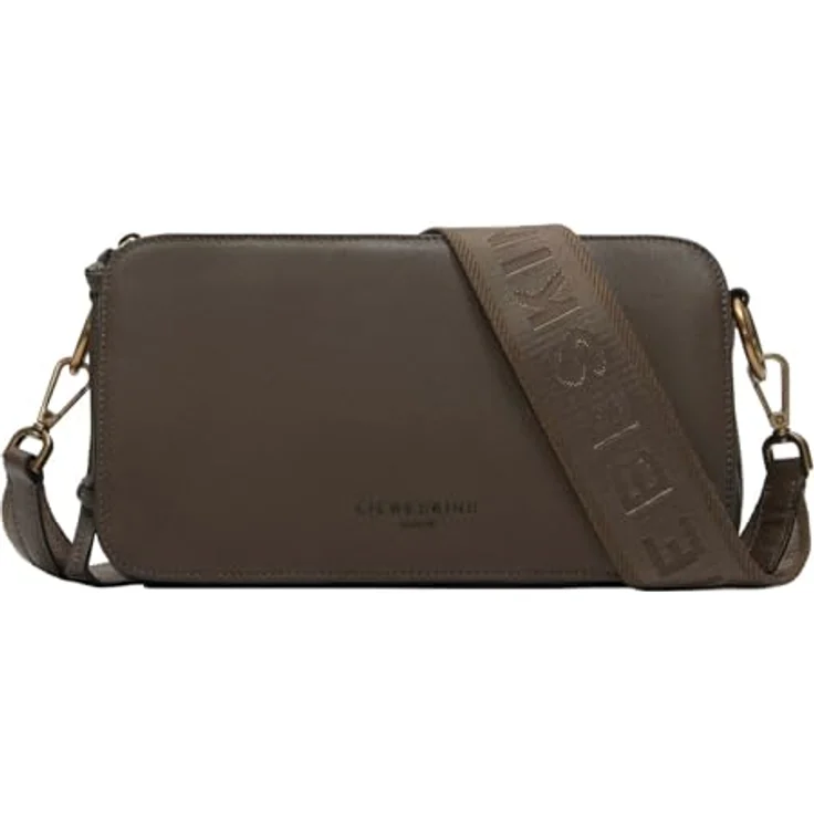 Liebeskind Clarice Umhängetasche M, 100% Leder, 27 cm, braun – Bild 1