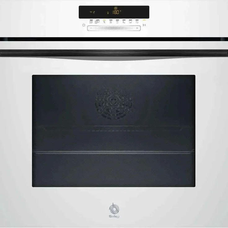 Balay 3HB5879B7, Einbaubackofen mit 71 l Volumen, 3600 W, weiß, Pyrolyse und Hydrolyse Reinigungsfunktionen, Home Connect