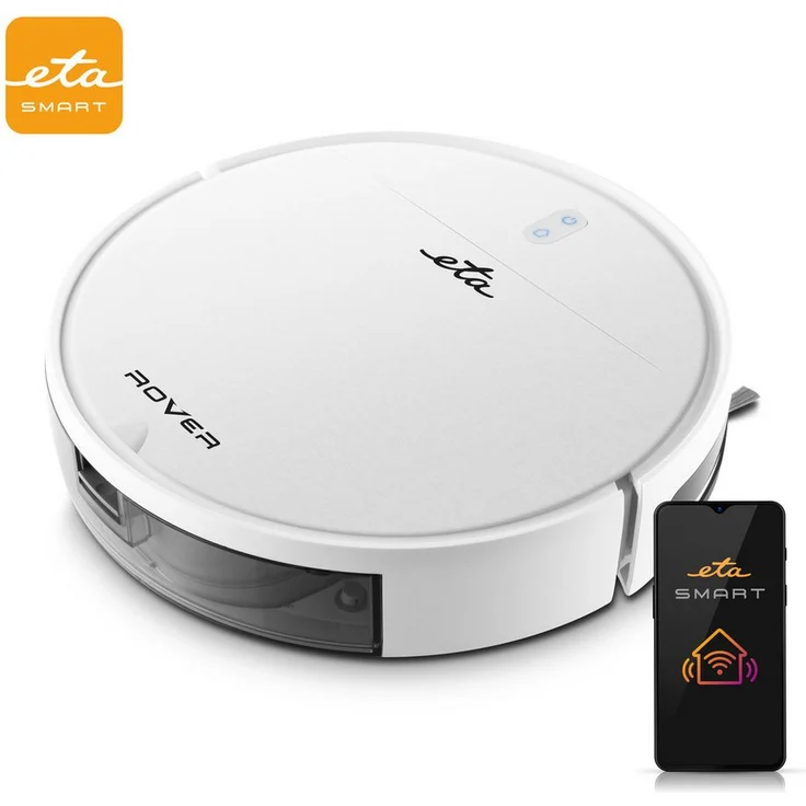 eta Saugroboter Rover, Staubsauger-Roboter mit Fernsteuerung und Wischfunktion