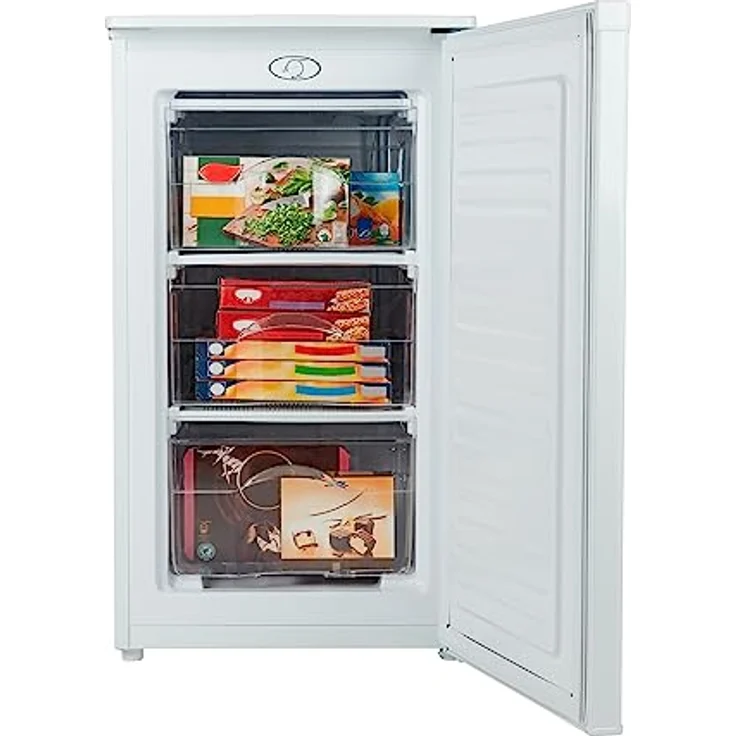 MEDION Gefrierschrank MD37688 (64 Liter, 85cm hoch, 3 transparente Schubladen, wechselbarer Türanschlag) – Bild 2
