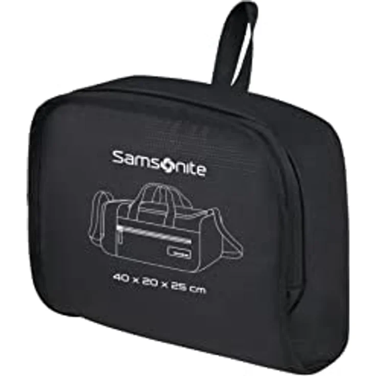 Samsonite Roader Weekender Reisetasche, 40 cm, Schwarz, aus 100% PET – Bild 8