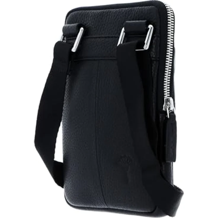 Joop! Cardona Rafael Umhängetasche aus 100% Leder, schwarz, 13 cm x 2.5 cm x 18 cm – Bild 4