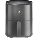 Haier Heißluftfritteuse mit LED Display I Airfryer mit 6 Programmen & 5L Volumen für 4 Personen I 1500W Fryer I Fritteuse Heißluft ohne Fett I spülmaschinenfest [HAF5P]
